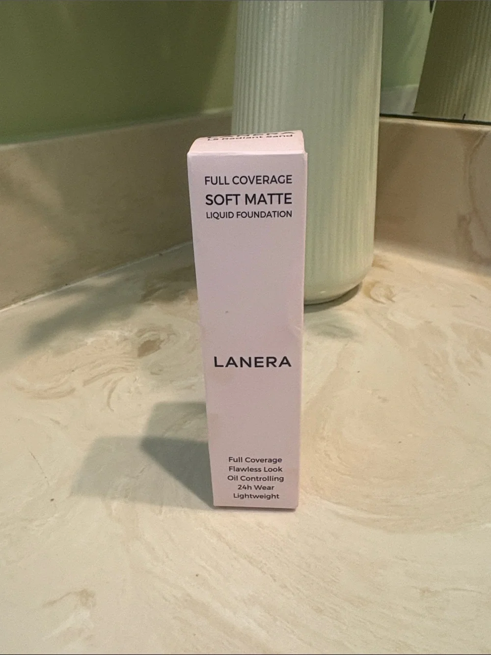 New LANERA L5 Radiant Sand  Full Coverage Soft Matte Liquid Foundation